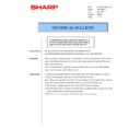 Sharp AR-5320E (serv.man15) Technical Bulletin