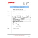Sharp AR-651 (serv.man31) Technical Bulletin