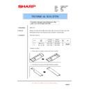 Sharp AR-651 (serv.man36) Technical Bulletin
