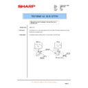 Sharp AR-651 (serv.man46) Technical Bulletin