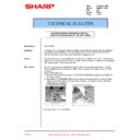 Sharp AR-651 (serv.man52) Technical Bulletin