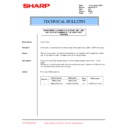 Sharp AR-651 (serv.man57) Technical Bulletin