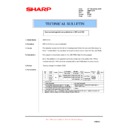 Sharp AR-810 (serv.man27) Technical Bulletin