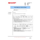 Sharp AR-810 (serv.man30) Technical Bulletin