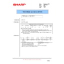 Sharp AR-810 (serv.man39) Technical Bulletin