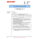 Sharp AR-810 (serv.man50) Technical Bulletin