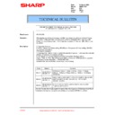 Sharp AR-810 (serv.man53) Technical Bulletin