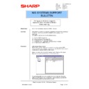Sharp AR-AX1 (serv.man5) Technical Bulletin