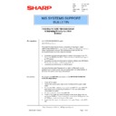 Sharp AR-AX1 (serv.man9) Technical Bulletin