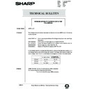 Sharp AR-BD15 (serv.man17) Technical Bulletin