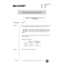 Sharp AR-BD15 (serv.man20) Technical Bulletin