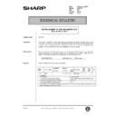 Sharp AR-C150 (serv.man119) Technical Bulletin