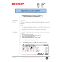 Sharp AR-C150 (serv.man56) Technical Bulletin