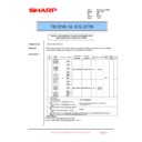 Sharp AR-C160 (serv.man19) Technical Bulletin
