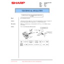 Sharp AR-C160 (serv.man32) Technical Bulletin