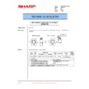 Sharp AR-C160 (serv.man39) Technical Bulletin