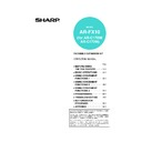 Sharp AR-C170 (serv.man48) User Guide / Operation Manual