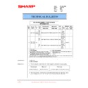 Sharp AR-C250 (serv.man40) Technical Bulletin