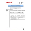 Sharp AR-C250 (serv.man52) Technical Bulletin