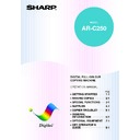 Sharp AR-C250 (serv.man6) User Guide / Operation Manual