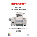 Sharp AR-C260 (serv.man3) Handy Guide