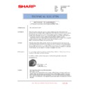 Sharp AR-C260 (serv.man58) Technical Bulletin