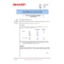 Sharp AR-C260 (serv.man67) Technical Bulletin