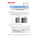 Sharp AR-C260 (serv.man68) Technical Bulletin