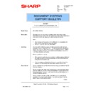 Sharp AR-C260 (serv.man78) Technical Bulletin