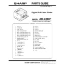 Sharp AR-C260P (serv.man16) Parts Guide