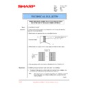 Sharp AR-C260P (serv.man38) Technical Bulletin