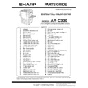 Sharp AR-C330 (serv.man6) Parts Guide