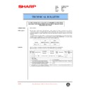 Sharp AR-D13 (serv.man15) Technical Bulletin