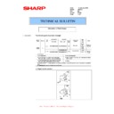 Sharp AR-D21 (serv.man3) Technical Bulletin