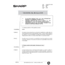 Sharp AR-DE1 (serv.man15) Technical Bulletin