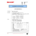 Sharp AR-DE1 (serv.man6) Technical Bulletin