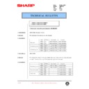 Sharp AR-DE5 (serv.man11) Technical Bulletin
