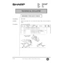 Sharp AR-DE5 (serv.man12) Technical Bulletin