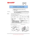 Sharp AR-DU3 (serv.man7) Technical Bulletin