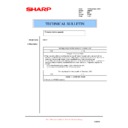 Sharp AR-EB7 (serv.man9) Technical Bulletin
