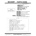 Sharp AR-EF1 (serv.man12) Parts Guide