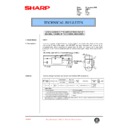 Sharp AR-EF1 (serv.man33) Technical Bulletin