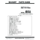 Sharp AR-F13 (serv.man5) Parts Guide
