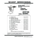 Sharp AR-F14N Service Manual