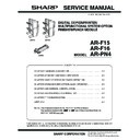 Sharp AR-F15 (serv.man2) Service Manual