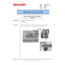 Sharp AR-F151 (serv.man25) Technical Bulletin