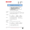 Sharp AR-F151 (serv.man61) Technical Bulletin
