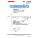 Sharp AR-F201 (serv.man10) Technical Bulletin