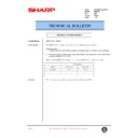 Sharp AR-F201 (serv.man34) Technical Bulletin