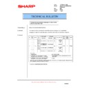 Sharp AR-F201 (serv.man7) Technical Bulletin